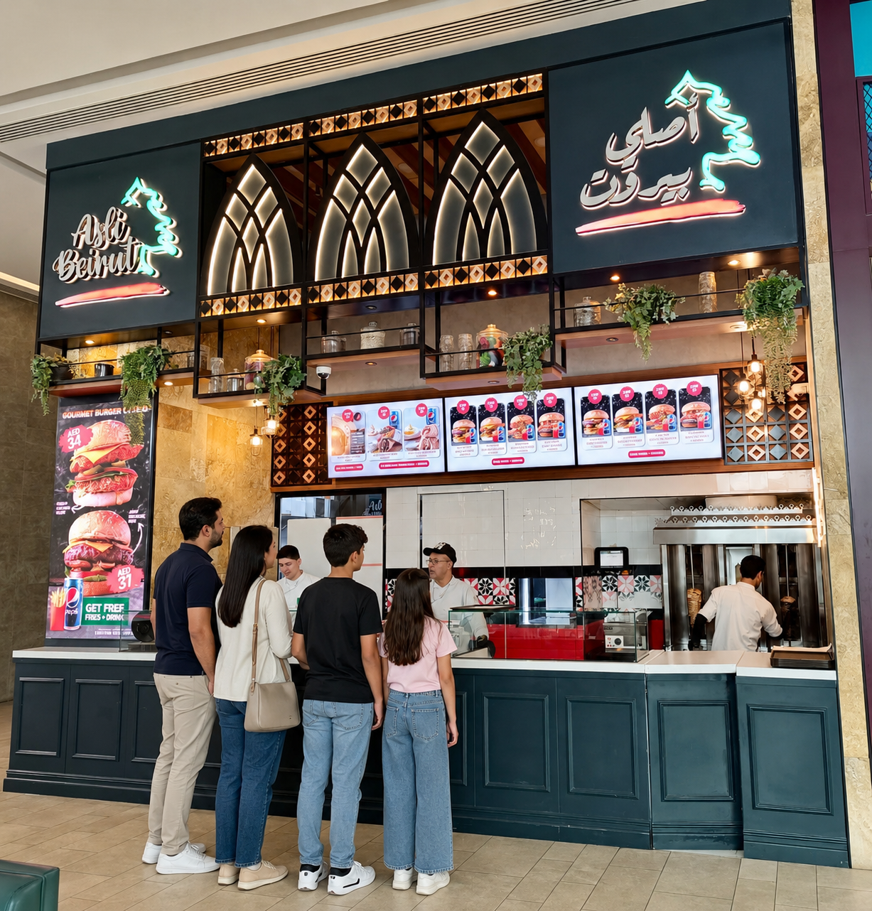 Asli Beirut store at Silicon Central Mall
